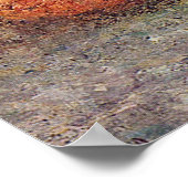 Claude Monet's White Frost Sunrise (hooibergen) Poster (Hoek)