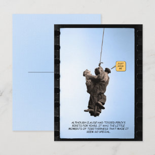 Claude & Percy's Intieme Moment Briefkaart