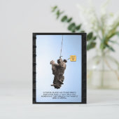 Claude & Percy's Intieme Moment Briefkaart (Staand voorkant)