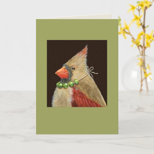 Claudette-kaart Kaart (Gele Bloem)