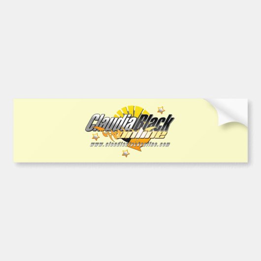 Claudia Black Online lichtbumper sticker (Voorkant)