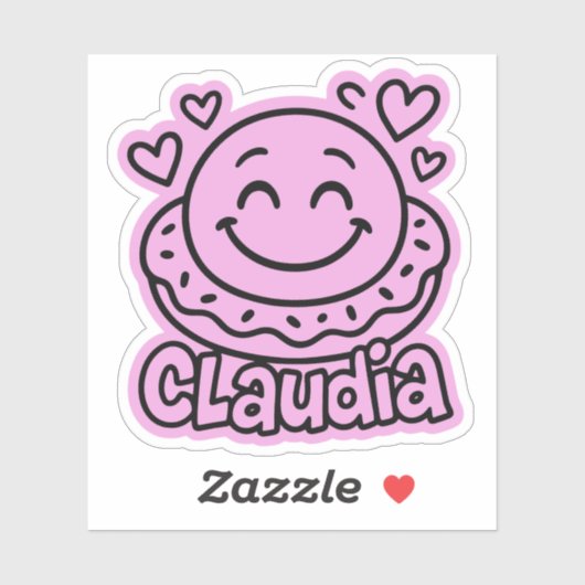 Claudia Doodle Emoji 2 Sticker (Vel)