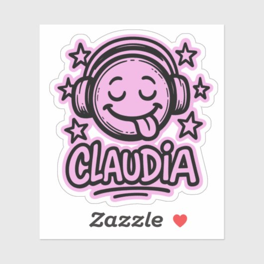Claudia Doodle Emoji 3 Sticker (Vel)