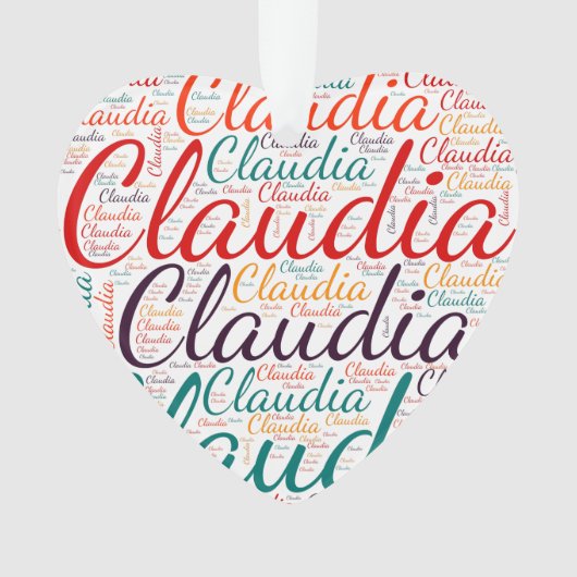 Claudia Ornament (voorkant)