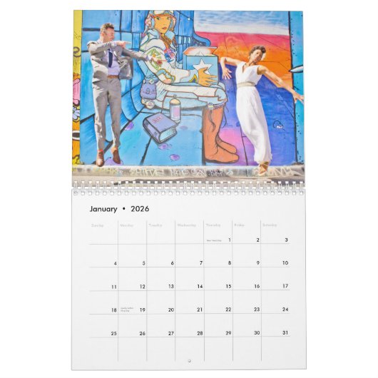 Claudia & Scott's Wedding Calendar Kalender (Jan 2026)