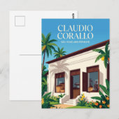 Claudio Corallo Chocoladefabriek Briefkaart (Voorkant / Achterkant)