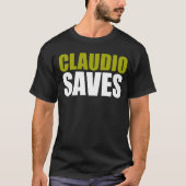 Claudio Saves T-shirt (Voorkant)