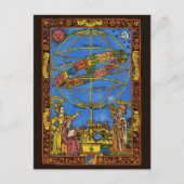 Claudius Ptolemaeus Astronoom, hemels Briefkaart (Voorkant)