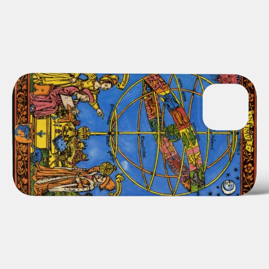 Claudius Ptolemaeus Astronoom,  hemels Case-Mate iPhone Case (Achterkant (horizontaal))
