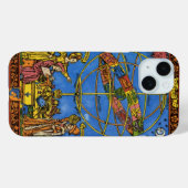 Claudius Ptolemaeus Astronoom,  hemels Case-Mate iPhone Case (Achterkant (horizontaal))
