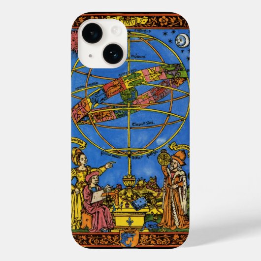Claudius Ptolemaeus Astronoom,  hemels Case-Mate iPhone Case (Achterkant)