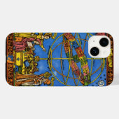 Claudius Ptolemaeus Astronoom,  hemels Case-Mate iPhone Case (Achterkant (horizontaal))