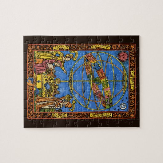 Claudius Ptolemaeus Astronoom, hemels Legpuzzel (Horizontaal)