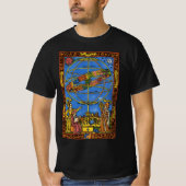 Claudius Ptolemaeus Astronoom, hemels T-shirt (Voorkant)