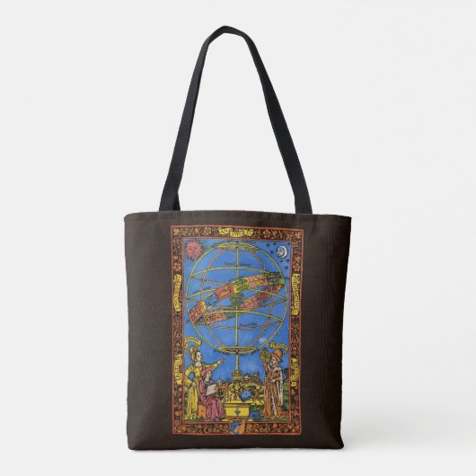 Claudius Ptolemaeus Astronoom, hemels Tote Bag (Achterkant)