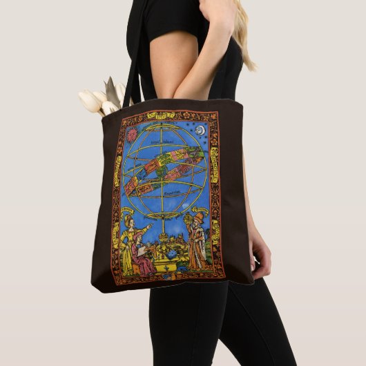 Claudius Ptolemaeus Astronoom,  hemels Tote Bag (Dichtbij)
