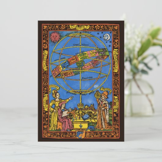 Claudius Ptolemaeus Astronoom, Vintage Hemellicham (Staand voorkant)