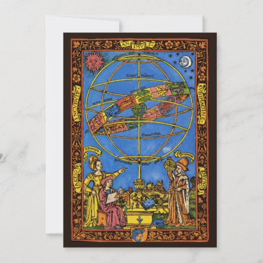 Claudius Ptolemaeus Astronoom, Vintage Hemels  (Voorkant)