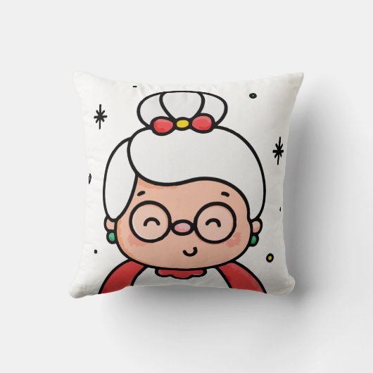 Claus Baby Bodysuit Kussen (Achterkant)