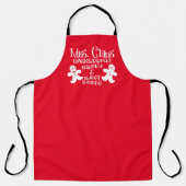 Claus Bake Shoppe Schort (Voorkant)