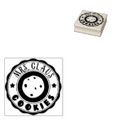 Claus Cookies Rubber Stamp Rubberstempel (Gestempeld)