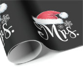 Claus Couples Matching Kerstpyjama Santa Cadeaupapier (Rol Hoek)