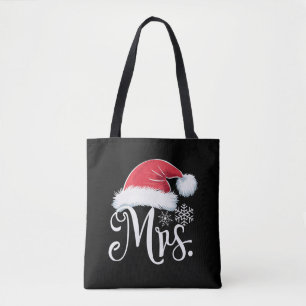 Claus Couples Matching Kerstpyjama Santa Tote Bag
