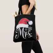 Claus Couples Matching Kerstpyjama Santa Tote Bag (Dichtbij)