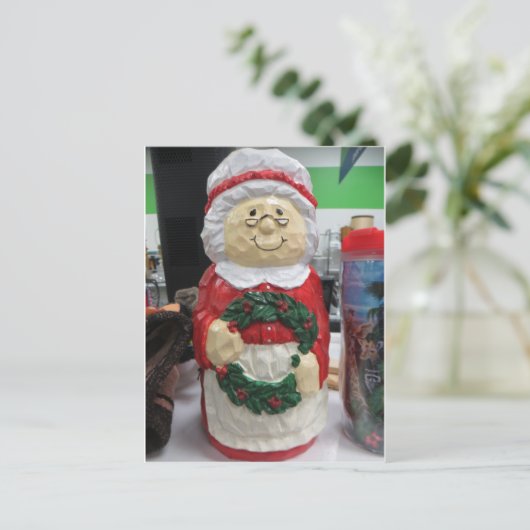 Claus Decoration Briefkaart (Staand voorkant)