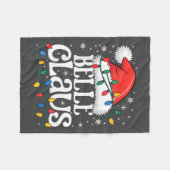 Claus Funny Xmas Christmas Grandma Holiday Style  Fleece Deken (Voorkant (Horizontaal))