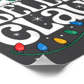 Claus Funny Xmas Christmas Grandma Holiday Style Poster (Hoek)