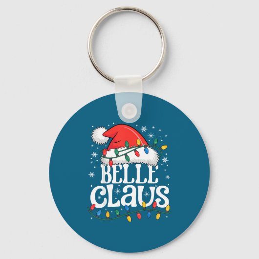 Claus Funny Xmas Christmas Grandma Holiday Style  Sleutelhanger (Voorkant)