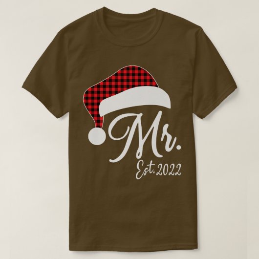 Claus & Mrs Claus Est T-shirt (Design voorkant)