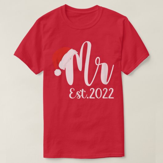 Claus & Mrs Claus Est T-shirt (Design voorkant)