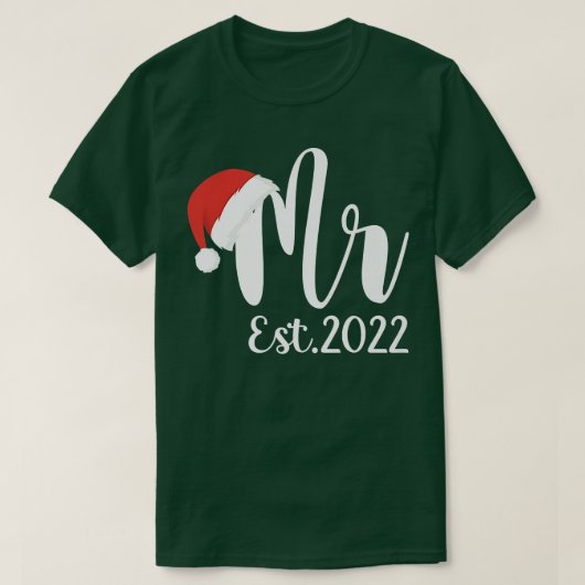 Claus & Mrs Claus Est T-shirt (Design voorkant)