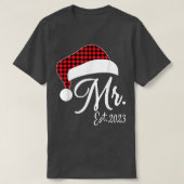 Claus & Mrs Claus Est T-shirt (Design voorkant)