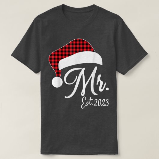 Claus & Mrs Claus Est T-shirt (Design voorkant)