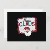 Claus Nana Briefkaart (Voorkant / Achterkant)