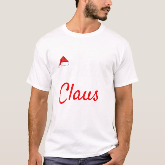 claus overhemd t-shirt (Voorkant)