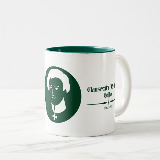 Clausewitz Brothers Coffee Quottion Mok (Voorkant rechts)