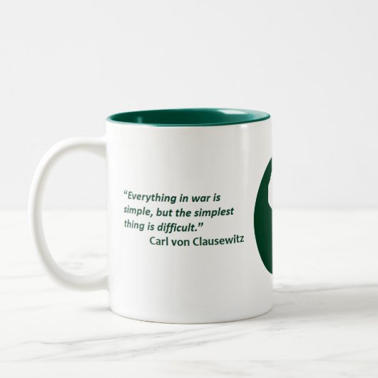 Clausewitz Brothers Coffee Quottion Mok (Links)