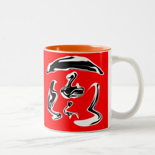 Claushe Tweekleurige Koffiemok (Rechts)