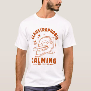Claustrofobie kalmerend specialist t-shirt