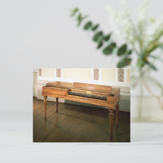 Clavichord, ooit eigendom van Franz Joseph Haydn Briefkaart (Staand voorkant)
