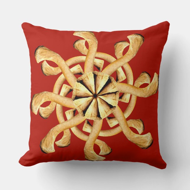 Clavicle Snowflake pillow Kussen (Voorkant)