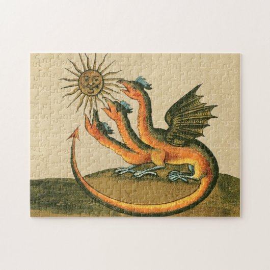 Clavis Artis Alchemy Dragons Legpuzzel (Horizontaal)