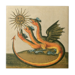 Clavis Artis Alchemy Dragons Tegeltje