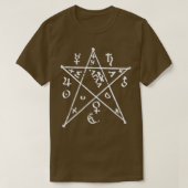 Clavis Inferni Pentacle T-shirt (Design voorkant)