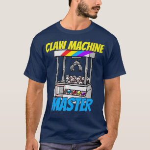 Claw Machine Master Crane Game Enthusiast Gift T-shirt