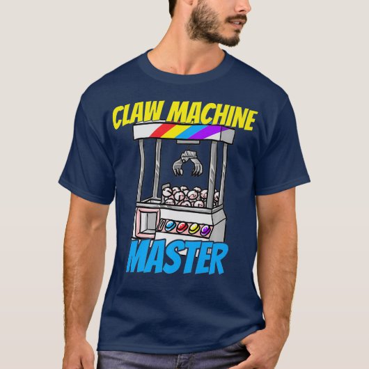 Claw Machine Master Crane Game Enthusiast Gift T-shirt (Voorkant)